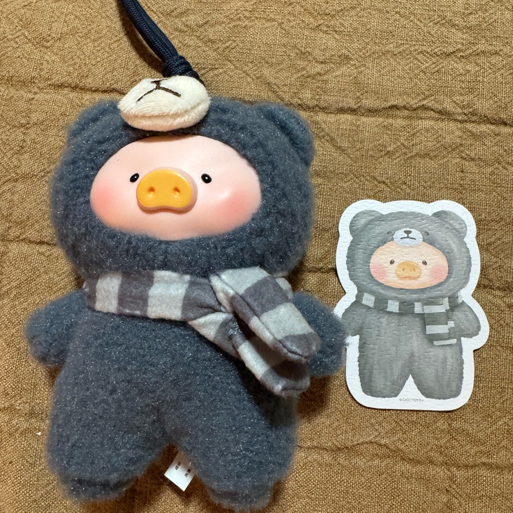 Teddy Lulu Plush Pendant